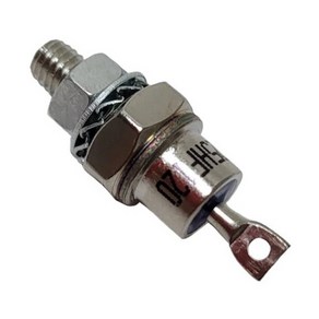 25HF120 정류기 다이오드 - 25A 1200V - 배터리 충전용 나선형 타입, 1개