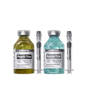 메디필 아쿠아 플러스 톡스 앰플+펩티 톡스 앰플 2종 주름개선, 35ml, 1개