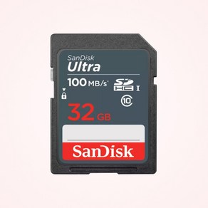 샌디스크 울트라 SDHC SD 카드 32GB/DUNR, 32GB, 1개