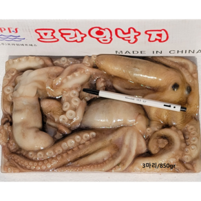 프라임 냉동 활낙지 850gr (3미 4미 5~6미 7~8미)