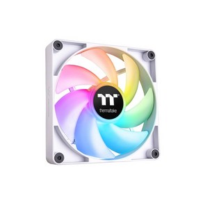 Themaltake CT140 ARGB Sync PC Cooling Fan White (2 ARGB 140mm PC CL-F154-PL14SW-A FN2003 팬 팩), 1개