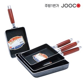 주방1번가 주코(JOOCO) 지구 사각팬 계란말이팬 직사각팬 다용도팬, 소 (200x150mm/가로x세로), 1개