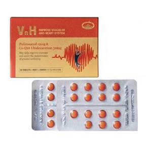 호주 네이쳐스탑 VnH 폴리코사놀 12mg+코큐텐50mg 30정, 1개