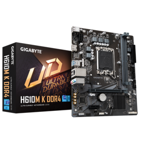 GIGABYTE 기가바이트 인텔 H610M K DDR4 D4 12세대 13세대 14세대mATX