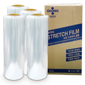 오공 스트레치필름 20mic x500mmx300m 1box(4개입)yestto