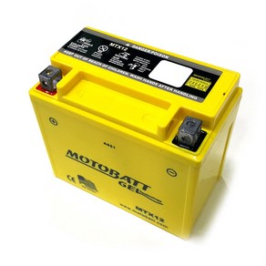 대림 Q2 배터리 MTX12 12V10A-12A/모토뱃젤배터리 노란밧데리, 1개