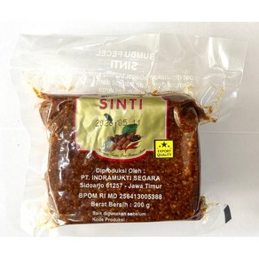 BUMBU PECEL SINTI BERAT SAMBEL KACANG ENAK & PRAKTIS. 신티 붐부 퍼쩰, 3개, 100g