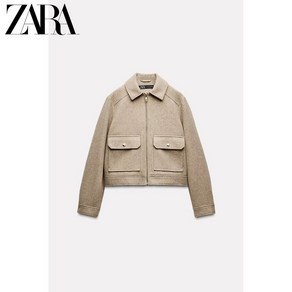 자라 가을 겨울 크롭 소프트 자켓 ZARA