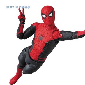 마블 어벤져스 스파이더맨 MAF113 관절 가동 17cm 피규어, Spide-Man, 1개