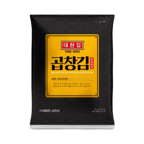 대천김 프리미엄 곱창김 대용량 가성비 선물용 명절선물, 26g, 14개