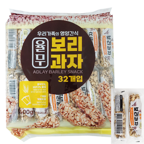 율무 보리 스틱과자, 400g, 1개