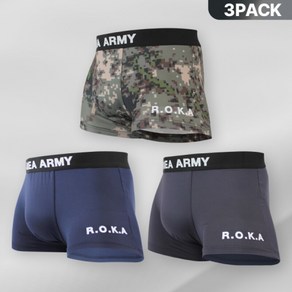 밀리코 로카 폴리 스판 드로즈 팬티 흡한속건 3PACK