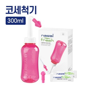 나잘후레쉬 코세척기 300ml 핑크, 1개