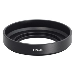 HN-40 렌즈 후드 Z-DX 16-50mm f3.5-6.3VR 카메라 렌즈 보호자 렌즈 그늘이 비 이미징 라이트의 진입 방지, 1개