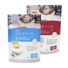 일품육수코인 깊은맛100g+매운맛100g (5gx40개), 5g, 1세트