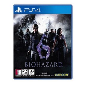 [중고]PS4 바이오하자드6 (BIOHAZARD 6) 정식발매 플스 플레이스테이션