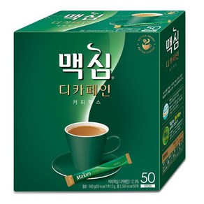 동서 맥심 디카페인 커피믹스 50T, 50개입, 1개