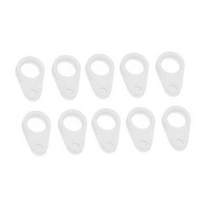 제습기 부품 호환 분실 방지 보청기 실리콘 루프 BTE 클립 어댑터 노인 및 용 교체 액세서리 10 개, [03] 6mm Inne Dia, 1개