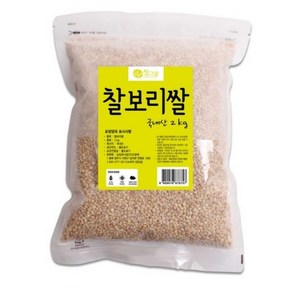 청그루 찰보리쌀, 2kg, 2개