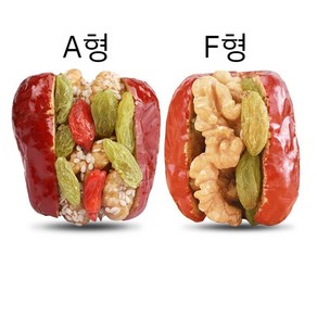 어르신 간식 대추 호두 임산부 건강 과자 불면증예방 부모님 건강간식 1KG 맛선택, 2개