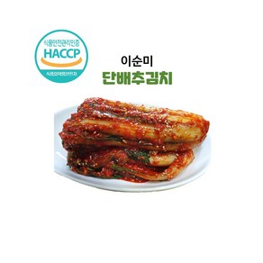 이순미 단배추김치 (3kg 5kg), 1개, 3kg