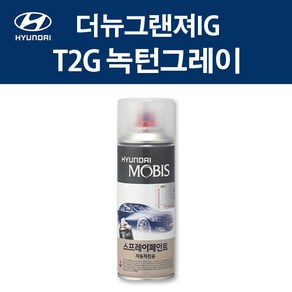 현대 순정품 T2G 녹턴그레이 스프레이 405 자동차 차량용 도색 카페인트