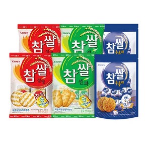 참쌀 3종세트 선과 설병 누룽지 대용량 쌀과자 각 2개씩 총6개 간식 발렌타인데이 방과후 만들기 선물, 1개