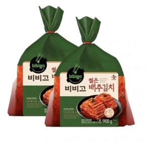 비비고 남도식썰은배추김치 900G x2, 2개