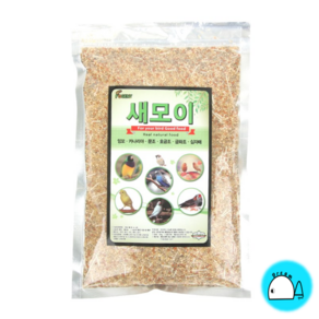 포그니 새모이 700g (잉꼬 카나리아 문조 호금조 금화조 십자매) 사료, 1개