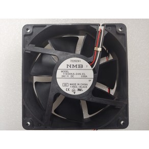 DC 24V FAN MOTOR 팬 모터 11938KA-24N-EL 119mm x 119mm x 38mm Ball 볼 베어링 쿨러 쿨링팬 파츠봄, 1개