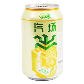 천미방 중국식품 홍바오래 홍보래 파인애플맛 음료, 1개, 330ml