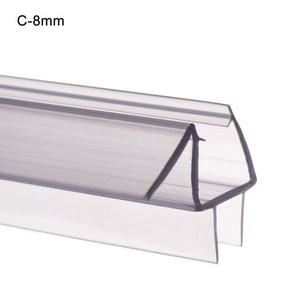 가정용 샤워 커튼 보호 하드웨어 욕실 씰 스트립 방수 유리 도어 날씨 스트립 창 씰 스트립