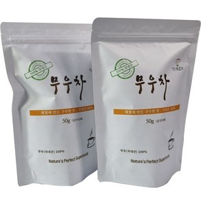 국내산 비법으로 로스팅 한 구수한 무차 2~3번 우려 마시는 무차 티백 원+원 1g / 100개, 2개, 50개입