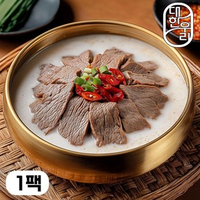 대한우리 진한 설렁탕 고기곰탕, 1개, 600g