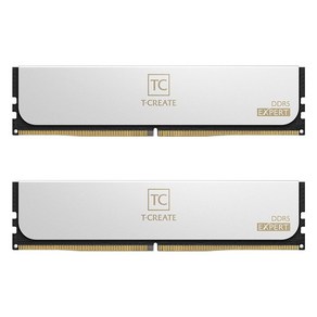 TeamGoup T-CREATE DDR5-6000 CL30 EXPERT 화이트 패키지 서린 (32GB(16Gx2)), 2개