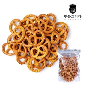 맛을그리다 미니 프레첼 솔트 400g / 주전부리 안주 간식 인간사료