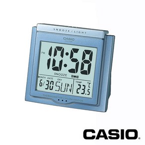 [CASIO] 카시오 DQ-750F-2 온도계 스누즈기능 디지털 알람 탁상시계