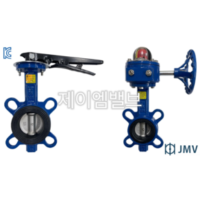 제이엠밸브 JMV 다표준 버터플라이밸브 기어 5K 10K 16K PN10 PN16 150LB 80A, 1개