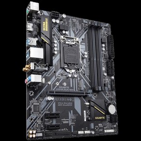 LGA 1151 마더보드 기가바이트 B365M DS3H WiFi 인텔 칩셋 채택 9 세대 및 8 DDR4 64GB PCI-E 3.0 M.2 마, 한개옵션0