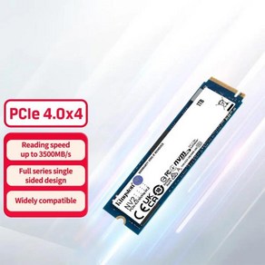 Kingston 내장 SSD M.2 NVMe PCIe 4.0 NV2 M2 2280 2TB 1TB 500GB 250GB 지지대 데스크탑 노트북 PC, 한개옵션2, 02 250GB, 한개옵션1