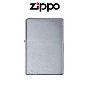 USA 정품 지포 라이터 230 빈티지 크롬 무광 ZIPPO 230 VINTAGE BR FIN CHROM 한강, 1개