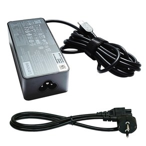 레노버 65W USB C타입 충전기 20V 15V 9V 5V 출력 어댑터 전원케이블 포함