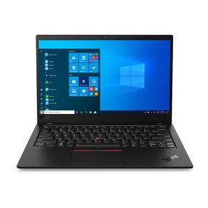 레노버 2020 ThinkPad X1 Cabon Gen 8 14, 블랙, 코어i7 10세대, 512GB, 16GB, WIN10 Po, 20U9000DKR