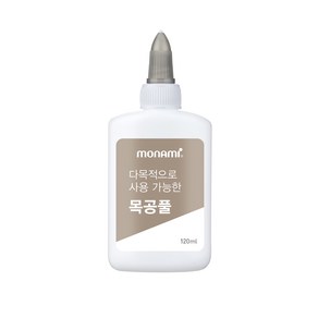 모나미 다목적으로 사용 가능한 목공풀 120ml 6개입