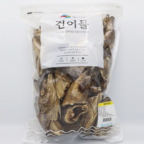 동해청정 육수용 대용량 국내가공 황태머리 1kg 명태육수 김장육수, 1개