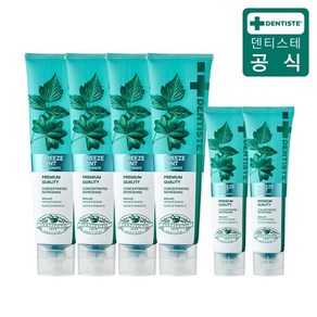 덴티스테 뉴브리즈민트 6종 180g×4개+60g×2개, 1개, 180g