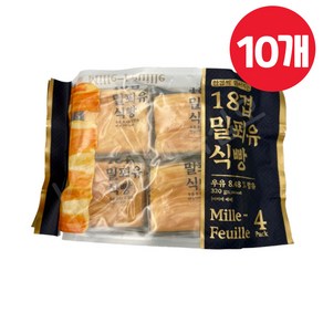 18겹 밀푀유 식빵, 10개, 320g