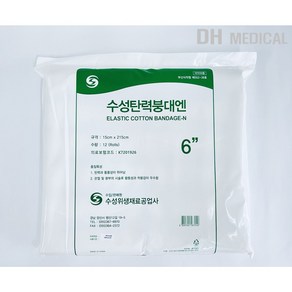 수성위재 탄력붕대 6inch(12롤), 1개, 12개입