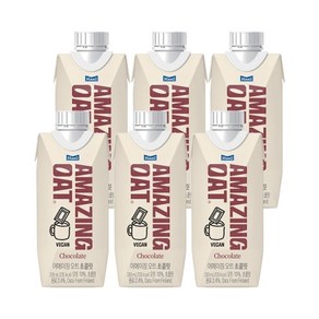 [매일] 어메이징 오트 초코 330ml, 6개