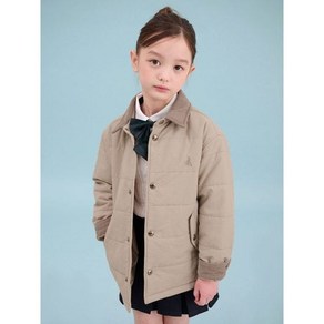 빈폴키즈 BEANPOLE KIDS 칼라 자켓형 패딩 점퍼 베이지 BI5138U02A 마감임박!!!